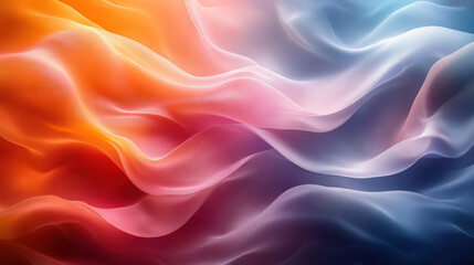 Fototapeta premium Abstract vibrant flowing colors (1)