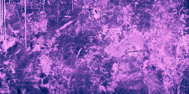 abstract purple texture cement concrete wall background - Powered by Adobe