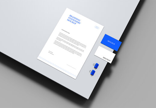 Branding Stationery Mockup Design