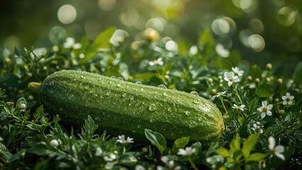 A charming cucumber discovered