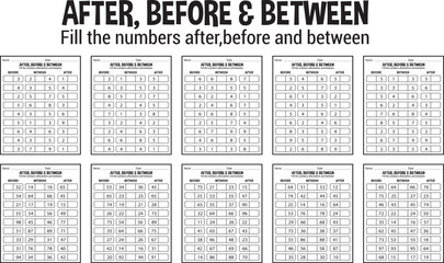 Missing Numbers: Before, After & In Between – Fun Math Practice!Missing Numbers: Before, After & In Between – Fun Math Practice!