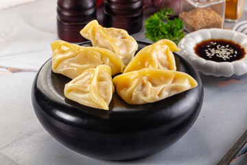 Japanese cuisine stuffed dumplings Gyoza