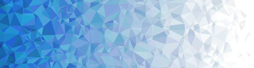 Abstract delaunay voronoi trianglify polygon gradient background illustration.