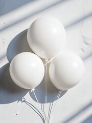 Balloons with a Textured Wall