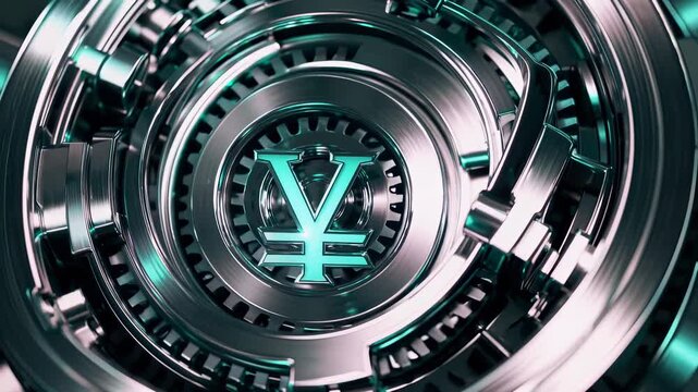 Gearwheel system with gear, pinion, shaft. Axle moves on bearing, bevel gear drives transmission. Sprocket links cog. Gear repeats pattern, gearwheel and pinion spin for smooth work.