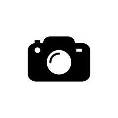 Camera icon vector logo design illustration