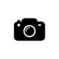 Camera icon vector logo design illustration