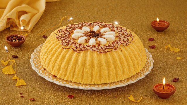 Tasty banana-based barfi, a classic dessert for holidays and events