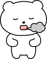 white bear burp
