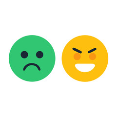 Emoji Faces Pack &ndash; Vector Reactions and Feelings