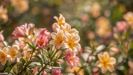 Blossom Pattern Background