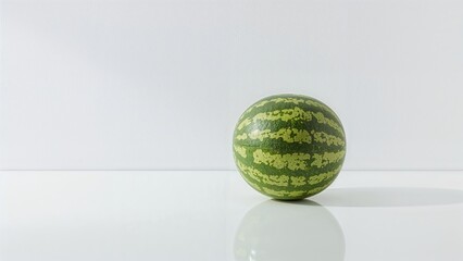 Isolated glass filled with natural watermelon slices, vibrant red and fresh