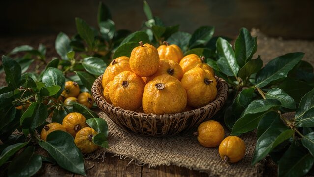 Delicious Fresh Fruits of Baccaurea ramiflora