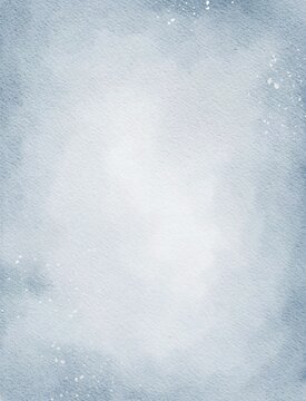 Hand Painted Soft Minimalist Abstract Vertical Brushstrokes Background in Soft Blue Pale Blue Dusty Blue for Wedding Invitation Design and Greeting Card
