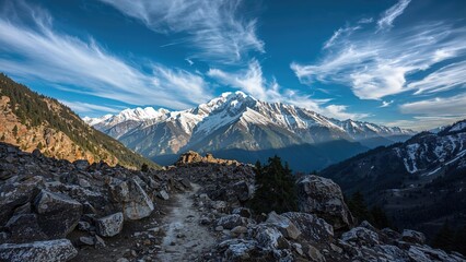 Scenic Pathway for Annapurna Base Camp Trek