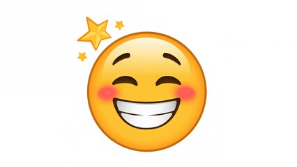 A happy face symbolizing self-satisfaction and delight