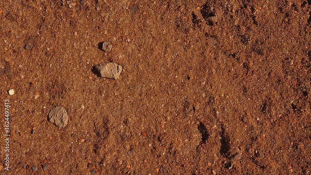 Poster background with an abstract design of soil road texture