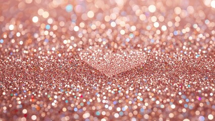 Radiant abstract design with sparkling glitter effects