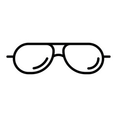 Trendy Sunglasses Vector Icon – Summer Accessory