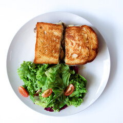 Toast and Salad