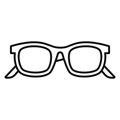 Trendy Sunglasses Vector Icon – Summer Accessory