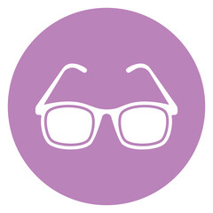 Trendy Sunglasses Vector Icon – Summer Accessory