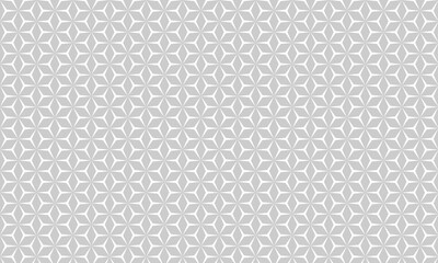 Abstract decorative geometric pattern background. Light Grey Seamless pattern background.