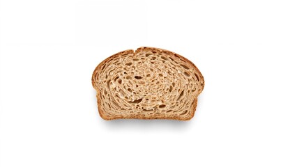 Pre-sliced loaf of whole wheat bread