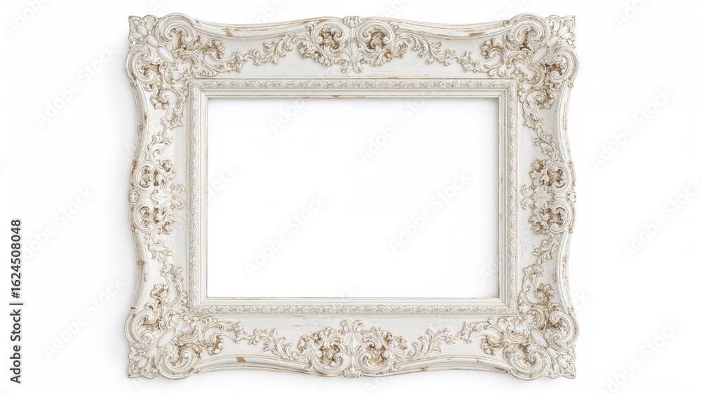 Aufkleber single white frame displayed against a simple background