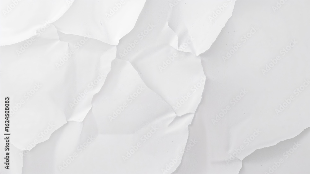 Poster white paper background with visible texture