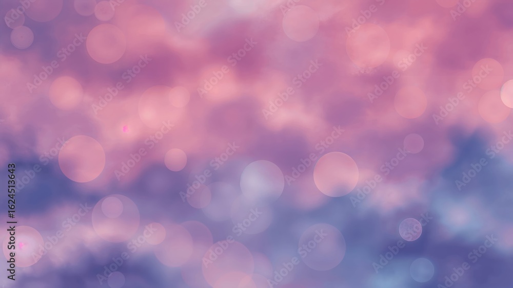 Aufkleber modern ornament design with gradient waves and geometric circles as a versatile background