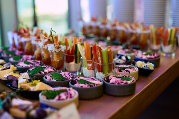Delicious catering appetizers for parties and events	