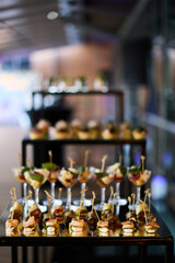 Delicious catering appetizers for parties and events	