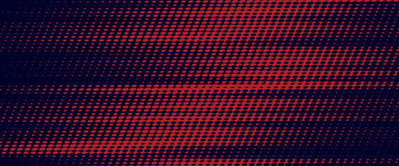 Halftone dots red and blue color pattern gradient grunge texture background. Dot pop art comic sport style vector illustration. grunge vector dots