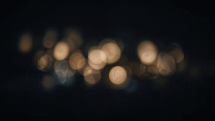 Hazy glowing background featuring unreadable lettering