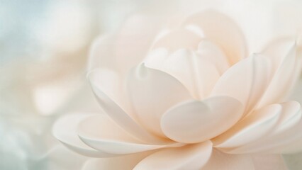 Obraz premium Soft focus floral blur with pastel tones for backdrop