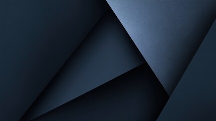 Dark Blue Geometric Abstract Background Design