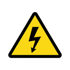 High Voltage Electric Shock Warning Sign