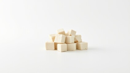 Obraz premium The health preservation method of yam in cube