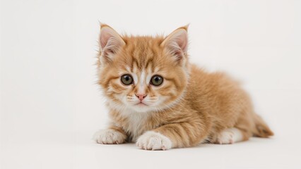 Sweet little ginger kitten