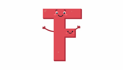 Fototapeta premium Animated red letter 