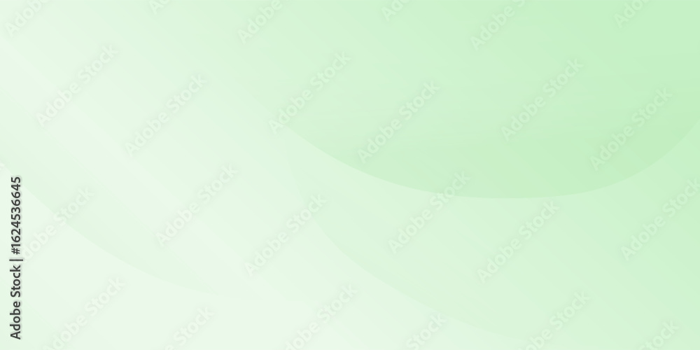 Aufkleber abstract green background with smooth, flowing curves and a light gradient effect. this minimalist d