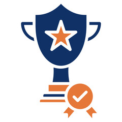 Quality solid color icon