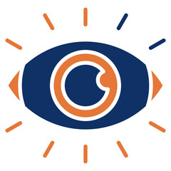 Awareness solid color icon