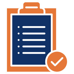 Catalog solid color icon