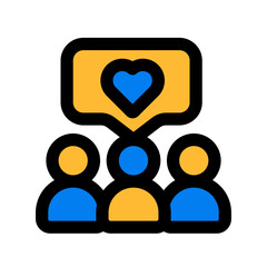 viral fill color icon