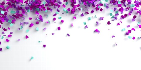 Fototapeta premium Festive Confetti Celebration for Special Occasions