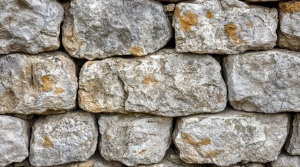 Fototapeta premium Textured stone wall with natural color variations