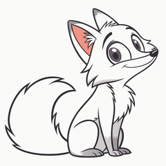 vector illustration of a squirrel