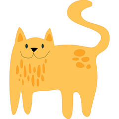 cat cartoon doodle